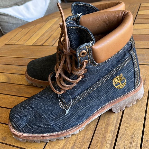 Timberland Classic Denim Premium Boots - Picture 8 of 14